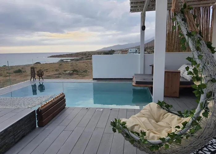 Tramonto Luxury No2 - Breathtaking Sunset View 빌라 Foiníkion