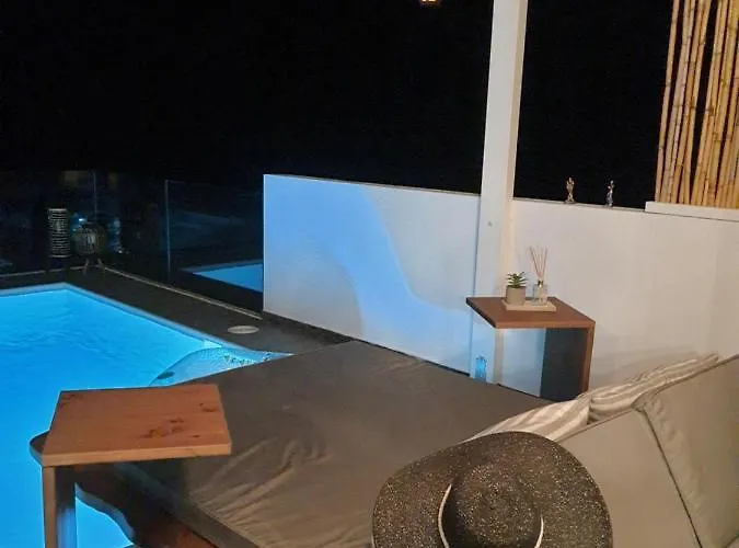 Tramonto Luxury No2 - Breathtaking Sunset View فيلة Foiníkion