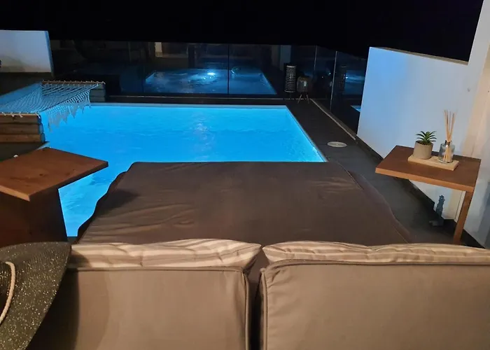 빌라 Tramonto Luxury No2 - Breathtaking Sunset View Foiníkion